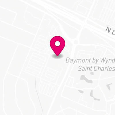 Map of St. Charles Convention Center