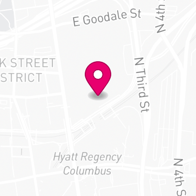 Map of Greater Columbus Convention Center