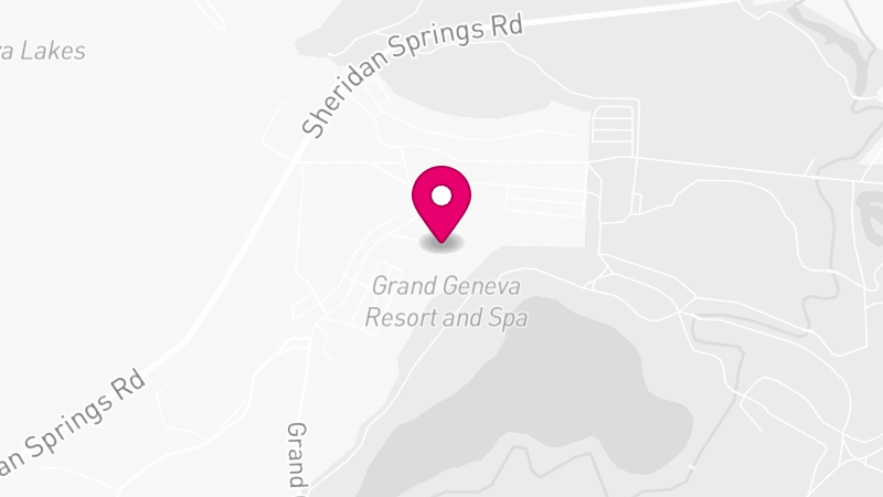 Map of Grand Geneva Resort & Spa