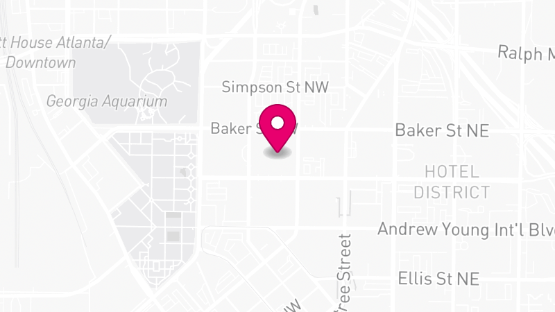 Map of Atlanta Apparel Mart