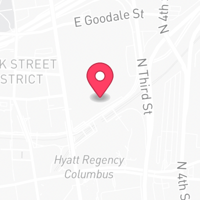 Map of Greater Columbus Convention Center
