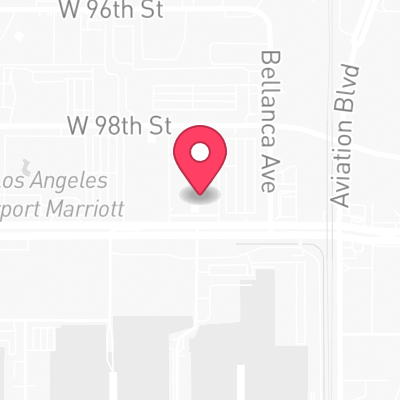 Map of Hilton Los Angeles Airport
